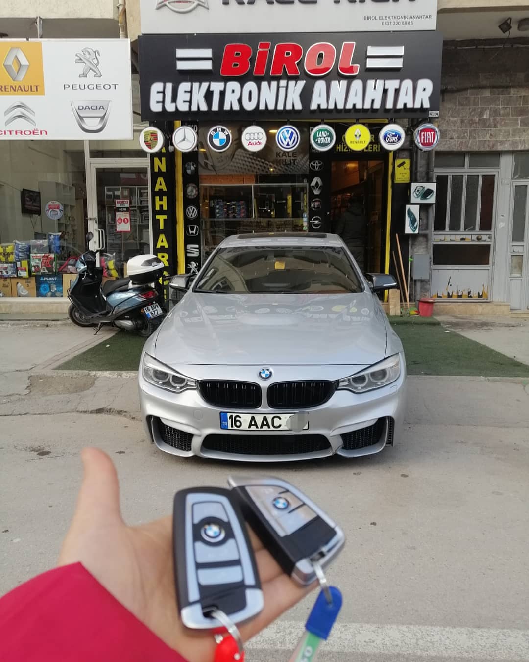 bmw yedek anahtar