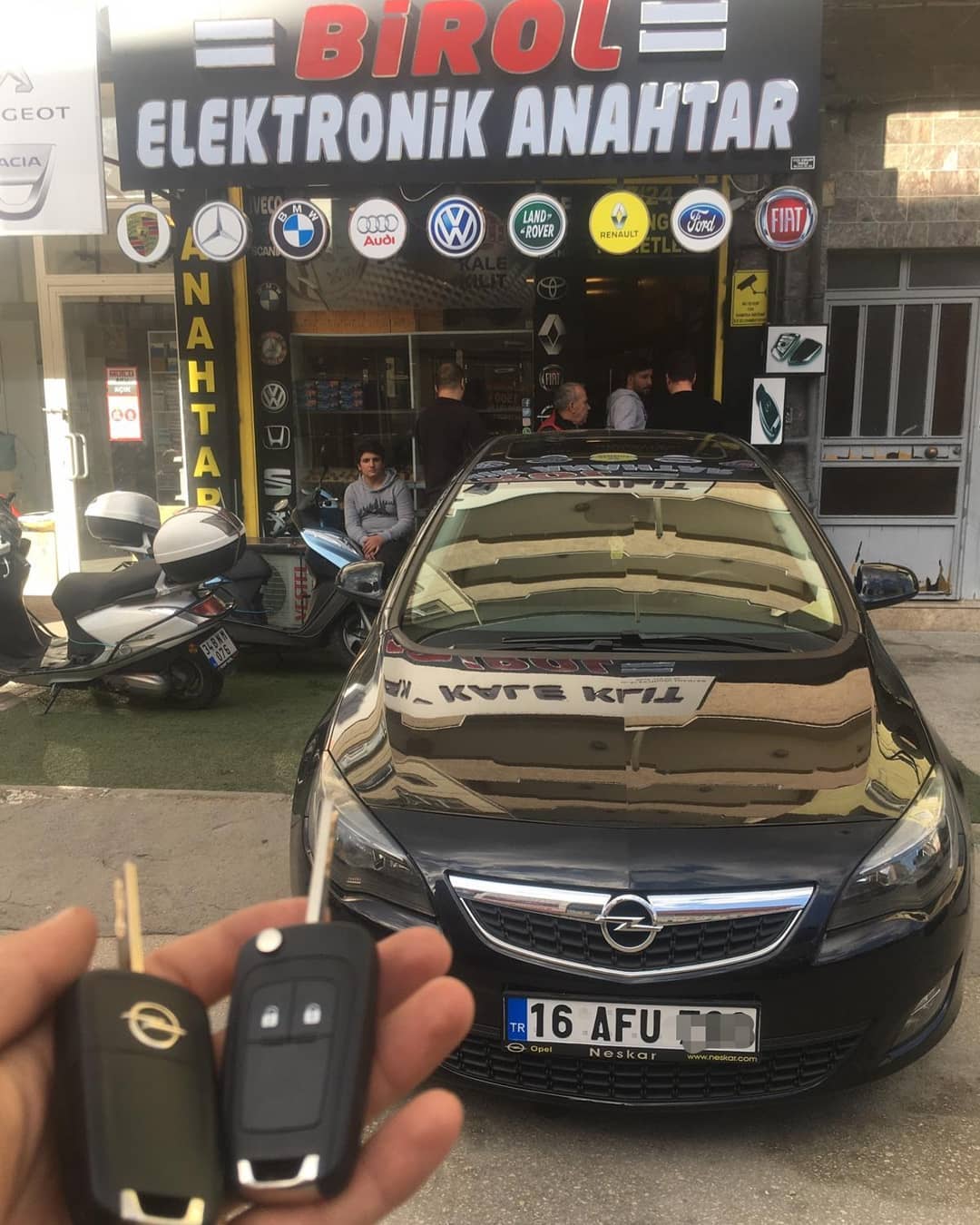 Opel Astra J Anahtar Kopyalama Yedek Anahtar