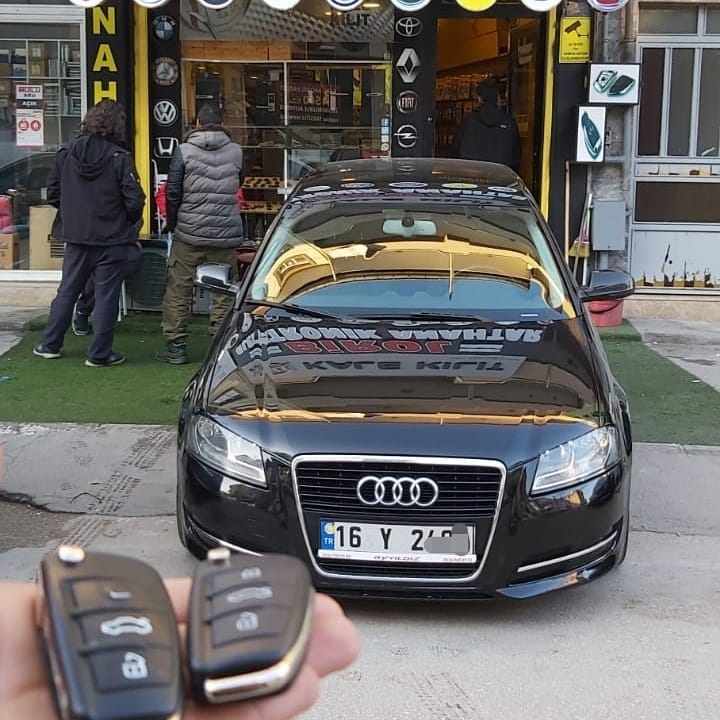 Audi A3 Anahtar Kopyalama Yedek Anahtar