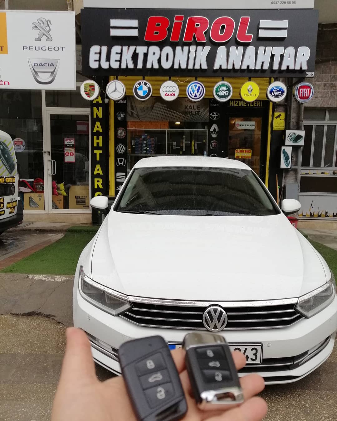 Volkswagen Passat Anahtar Kopyalama Yedek Anahtar