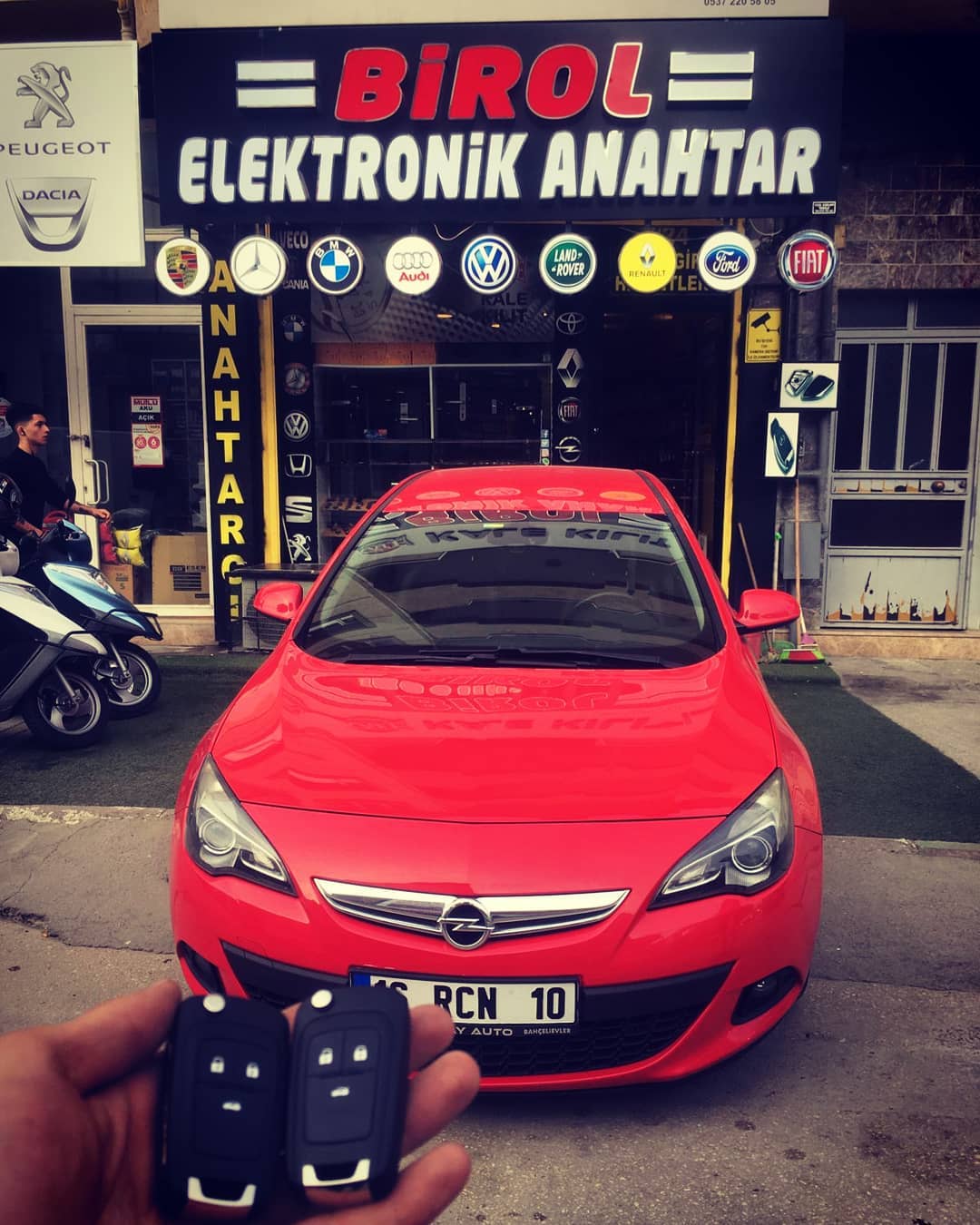 Opel Astra J Anahtar Kopyalama Yedek Anahtar