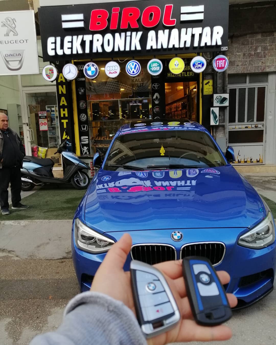 BMW 1.18i F20 Anahtar Kopyalama Yedek Anahtar