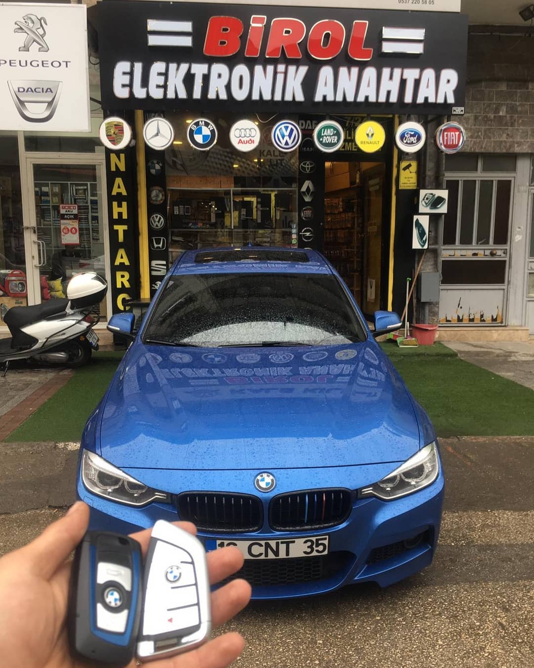 BMW F30 3.20 Anahtar Kopyalama Yedek Anahtar