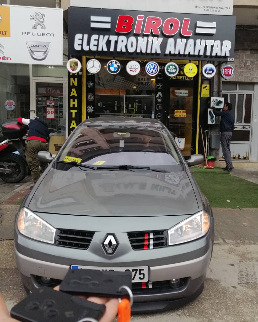 Megane 2 Anahtar Kopyalama Yedek Anahtar