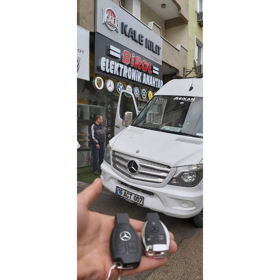 Mercedes Sprinter Anahtar Kopyalama Yedek Anahtar