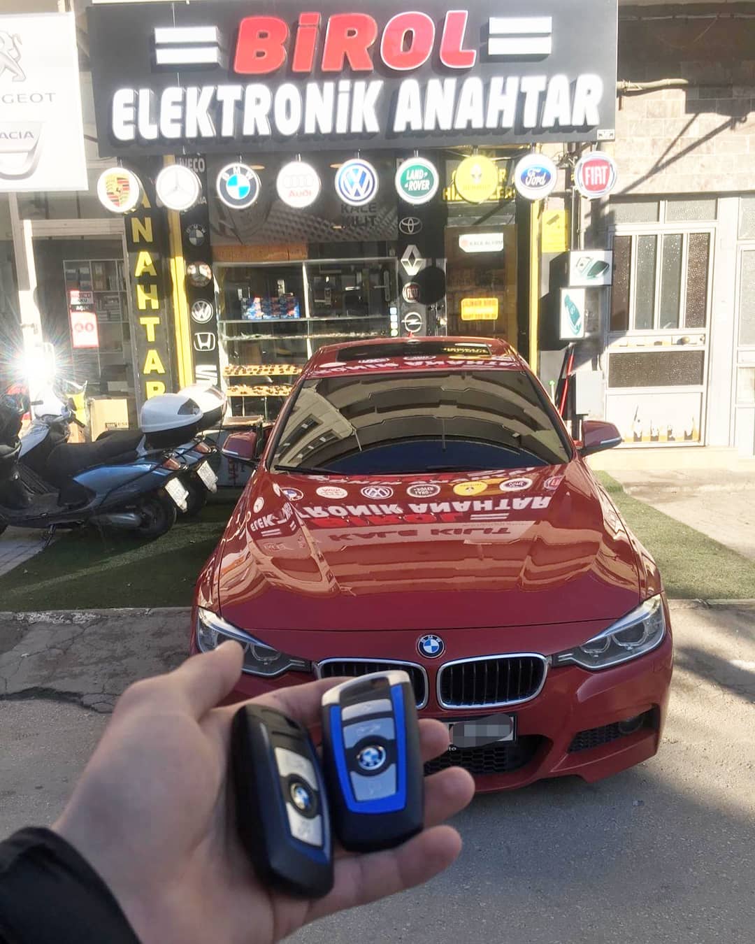 BMW 3.16 Anahtar Kopyalama Yedek Anahtar