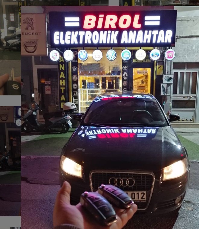 bursa audi a3 anahtar kopyalama