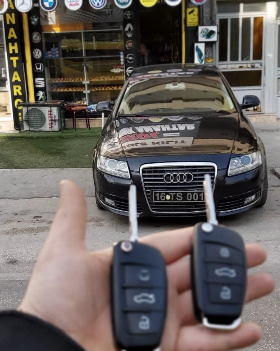 Audi A6 Anahtar Kopyalama Yedek Anahtar