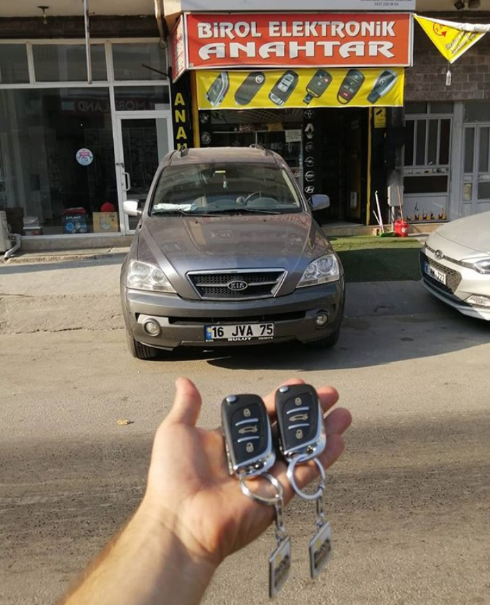 Kia Sorento Anahtar Kopyalama Yedek Anahtar