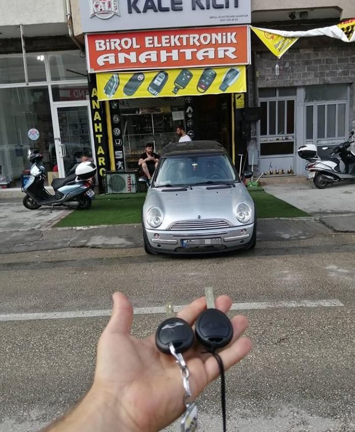 Mini Cooper Anahtar Kopyalama Yedek Anahtar