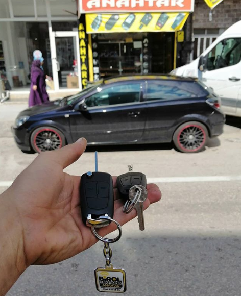 Opel Astra H Anahtar Kopyalama Yedek Anahtar