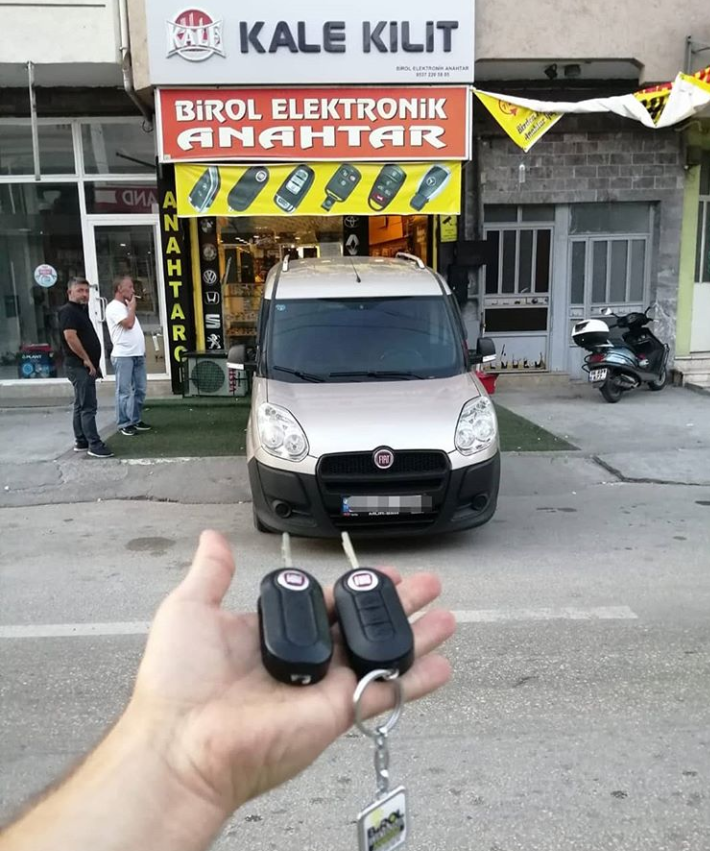 Fiat Doblo Anahtar Kopyalama Yedek Anahtar