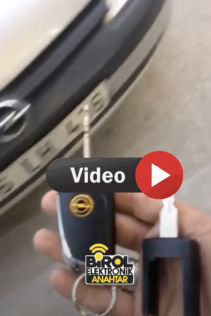 Opel Corsa Yeni Nesil Kumandalı Anahtar