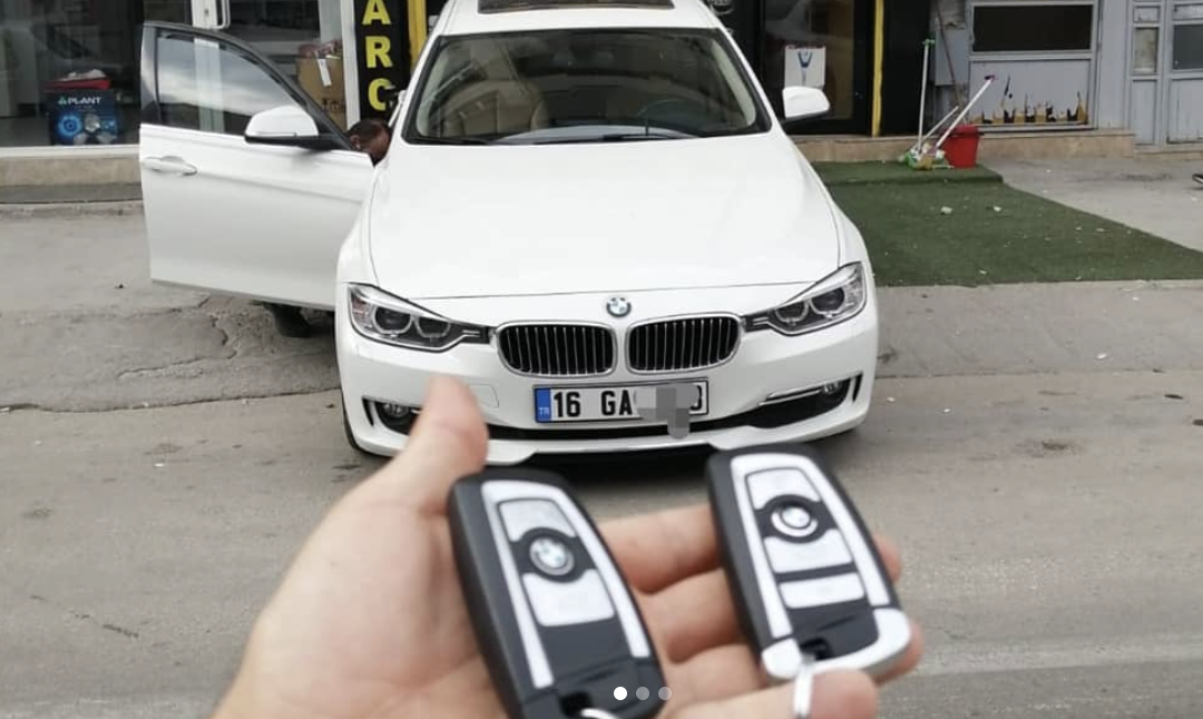 BMW F30 Anahtar Kopyalama Yedek Anahtar