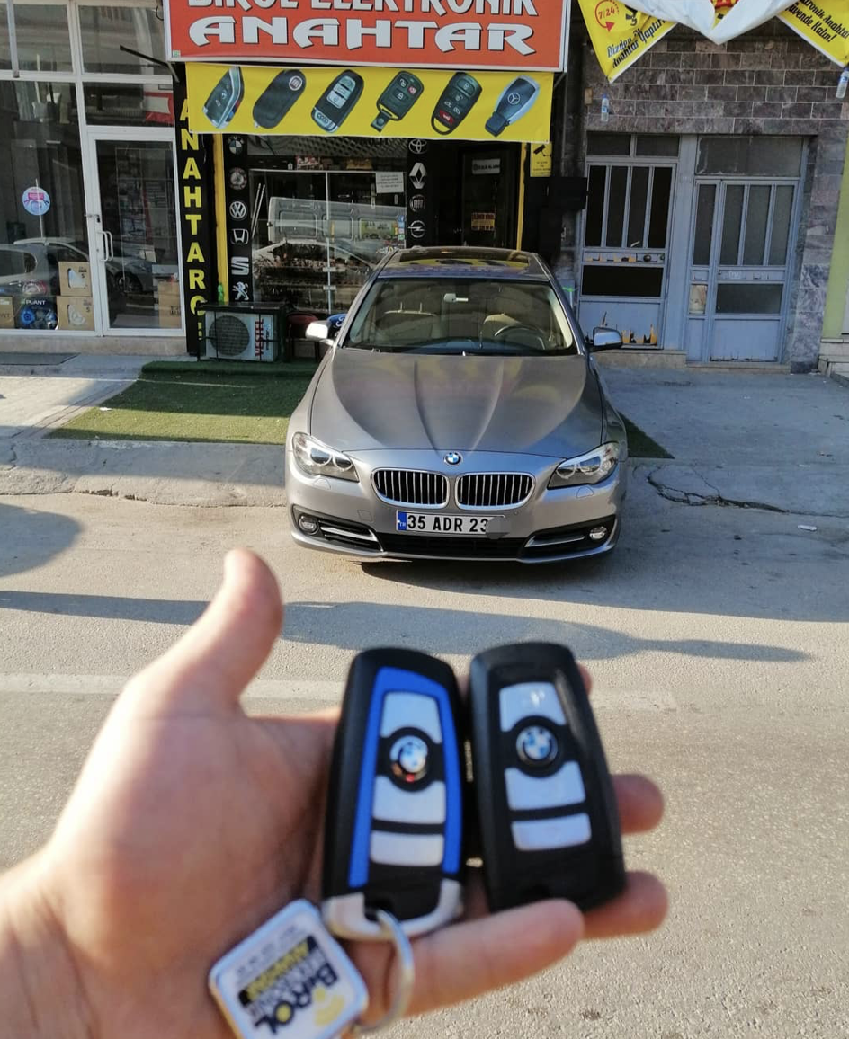 BMW F10 Anahtar Kopyalama Yedek Anahtar