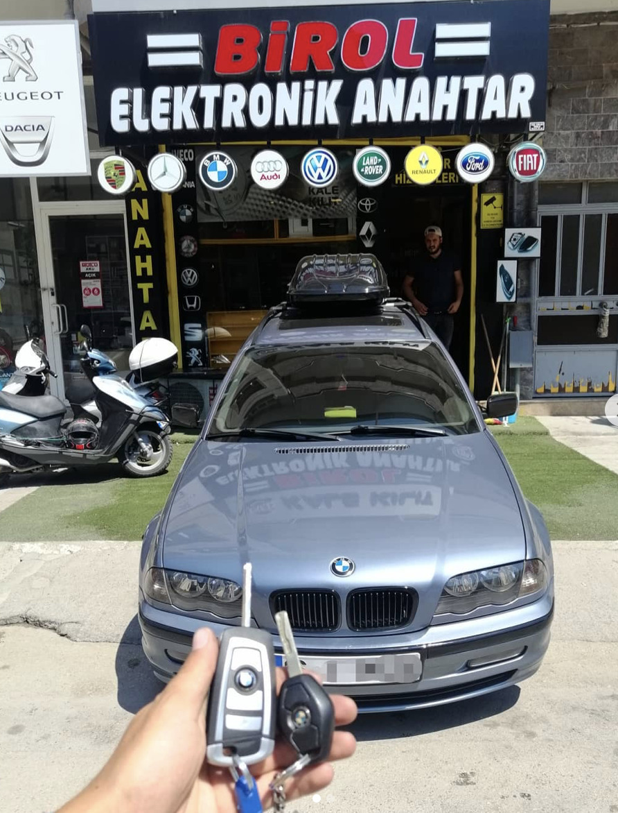 BMW E46 Anahtar Kopyalama Yedek Anahtar