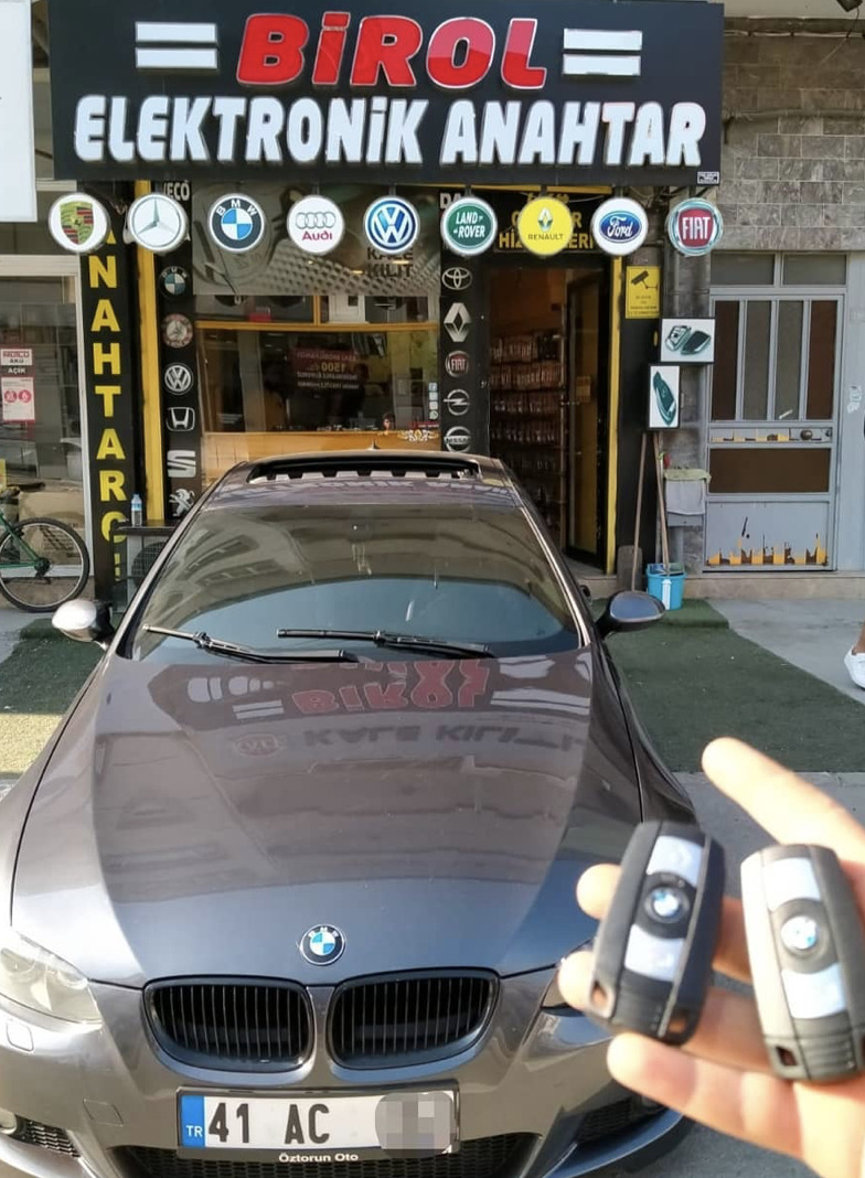 BMW 3.18 Anahtar Kopyalama Yedek Anahtar