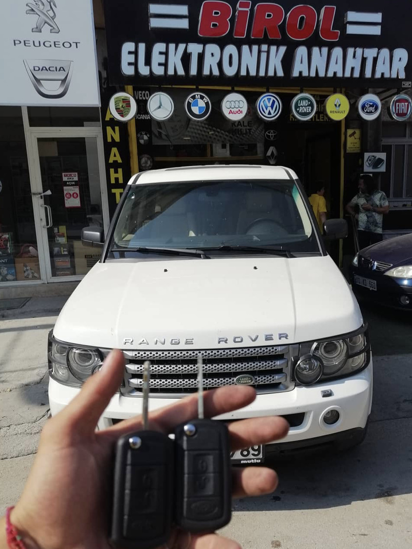 Range Rover Anahtar Kopyalama Yedek Anahtar