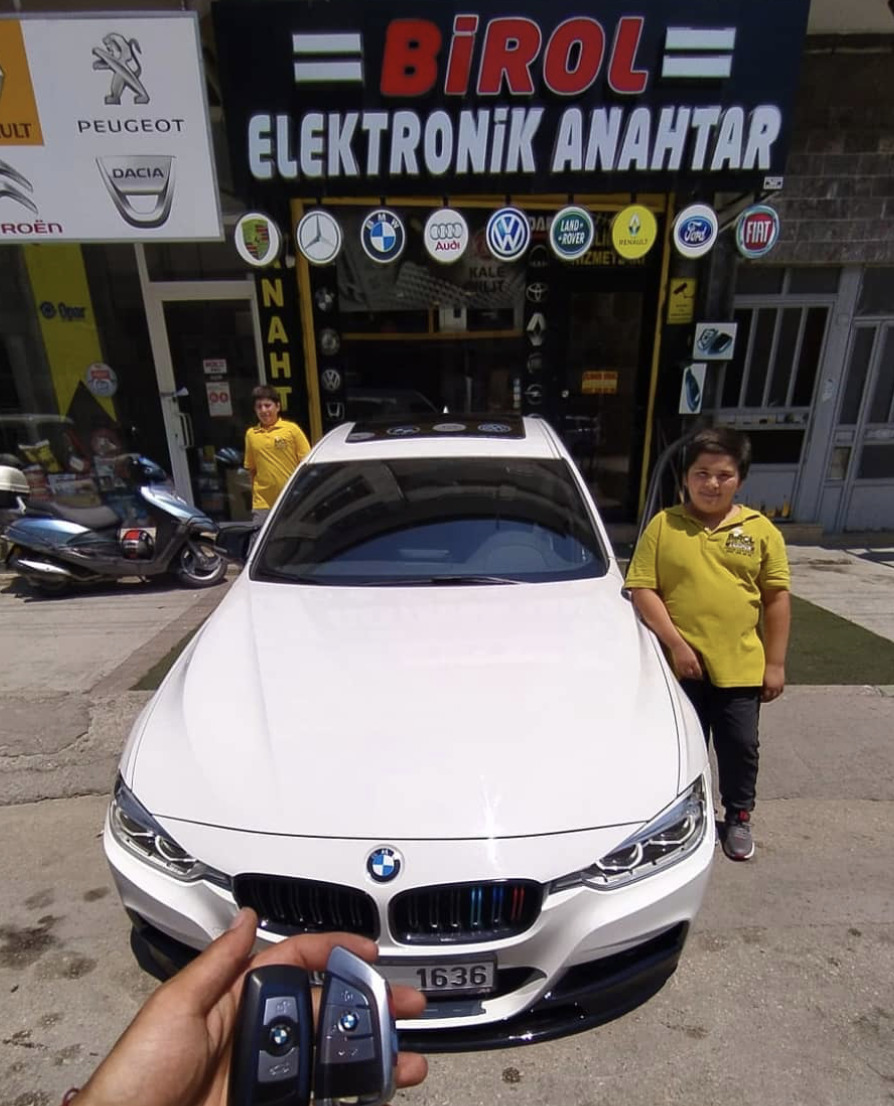 BMW 3 Anahtar Kopyalama Yedek Anahtar