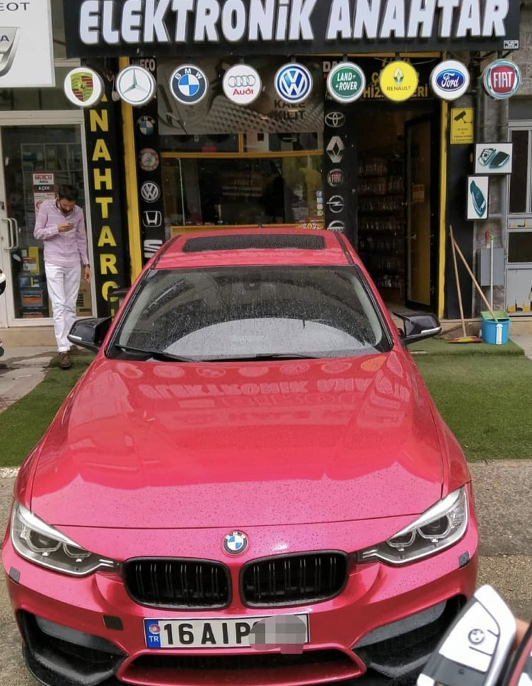 BMW F30 Anahtar Kopyalama Yedek Anahtar