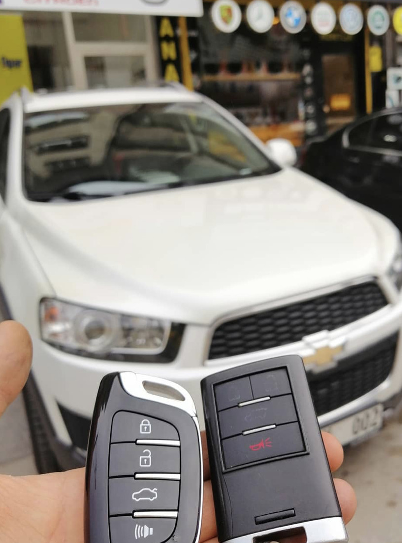 Chevrolet Captiva Anahtar Kopyalama Yedek Anahtar