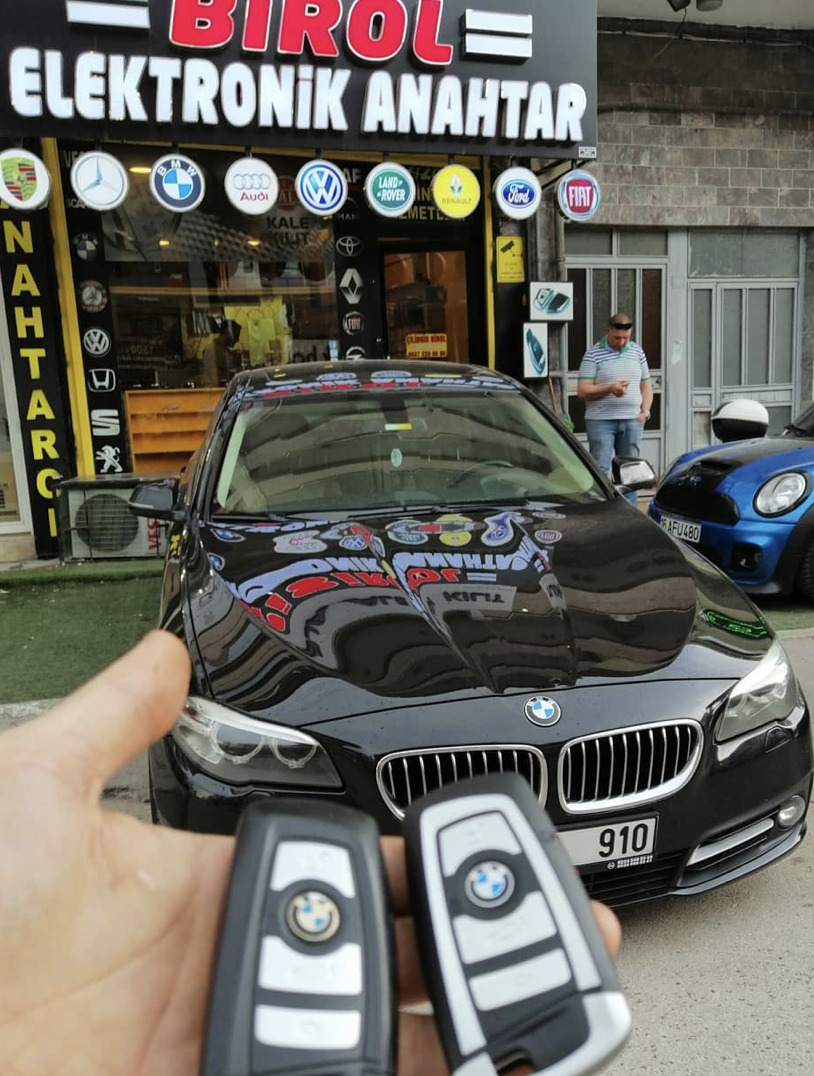 BMW F10 Anahtar Kopyalama Yedek Anahtar