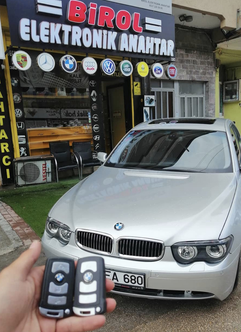 BMW 7.40 Anahtar Kopyalama Yedek Anahtar