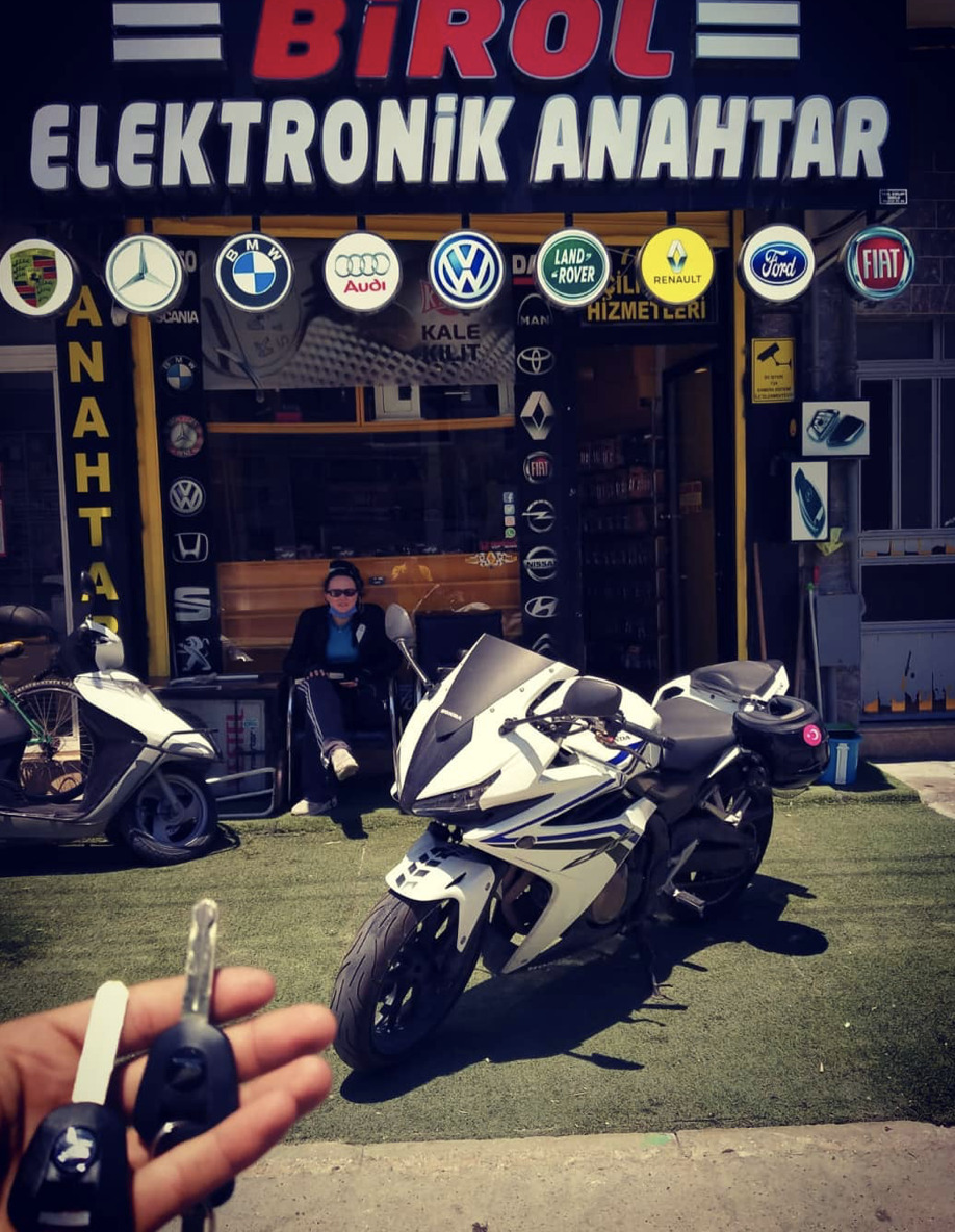 Honda CBR 500R Anahtar Kopyalama Yedek Anahtar