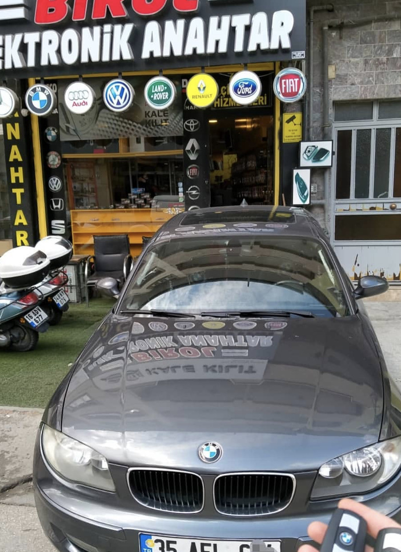 BMW 1 Anahtar Kopyalama Yedek Anahtar