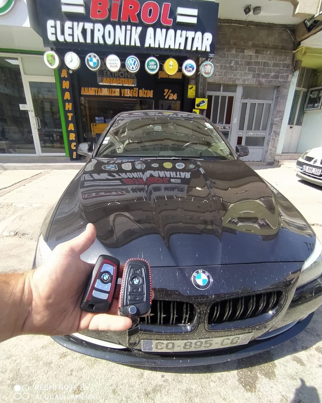 2015 BMW F10 YEDEK ANAHTAR