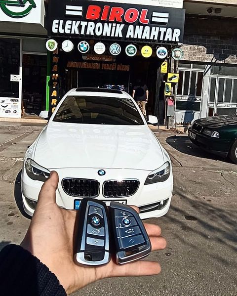 BMW F10 Yedek Anahtar Kopyalama